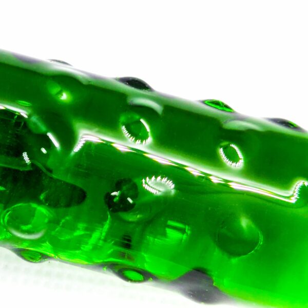 Emerald cucumber- glass dildo - Image 3