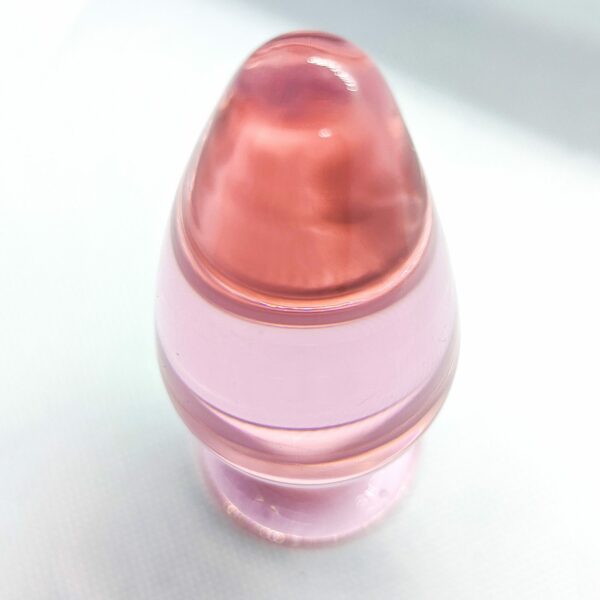 Pink icicle - glass anal plug - Image 2